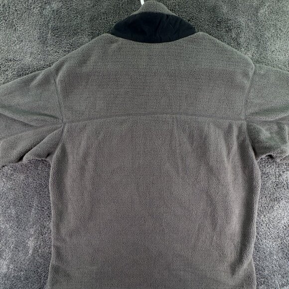 Patagonia Men’s Medium Gray Full Zip Double Pocket Jacket Fleece Hiking Adult - Picture 14 of 16